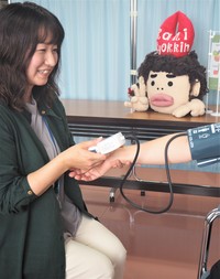 岩田　紗也加　健康福祉部健康推進課健康推進係 保健師​の画像
